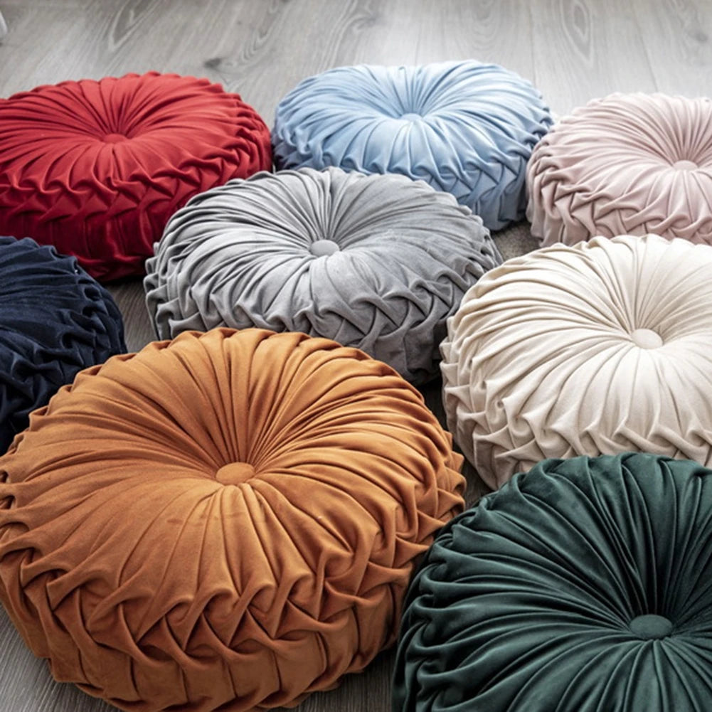 Nordic Ins Style Waist Office Pillow Creative Handmade Sofa Bedside Cushion Floor Pillowcase Thanksgiving Pumpkin Pillows