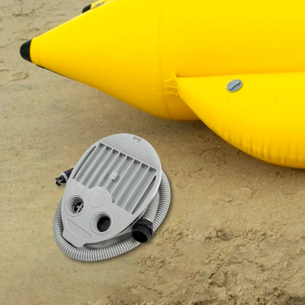 5L Boat Foot Pump High Volume High Pressure Foot Pump Portable Inflatable Air Pump for Inflatable Boats Beds Swimming Rings
