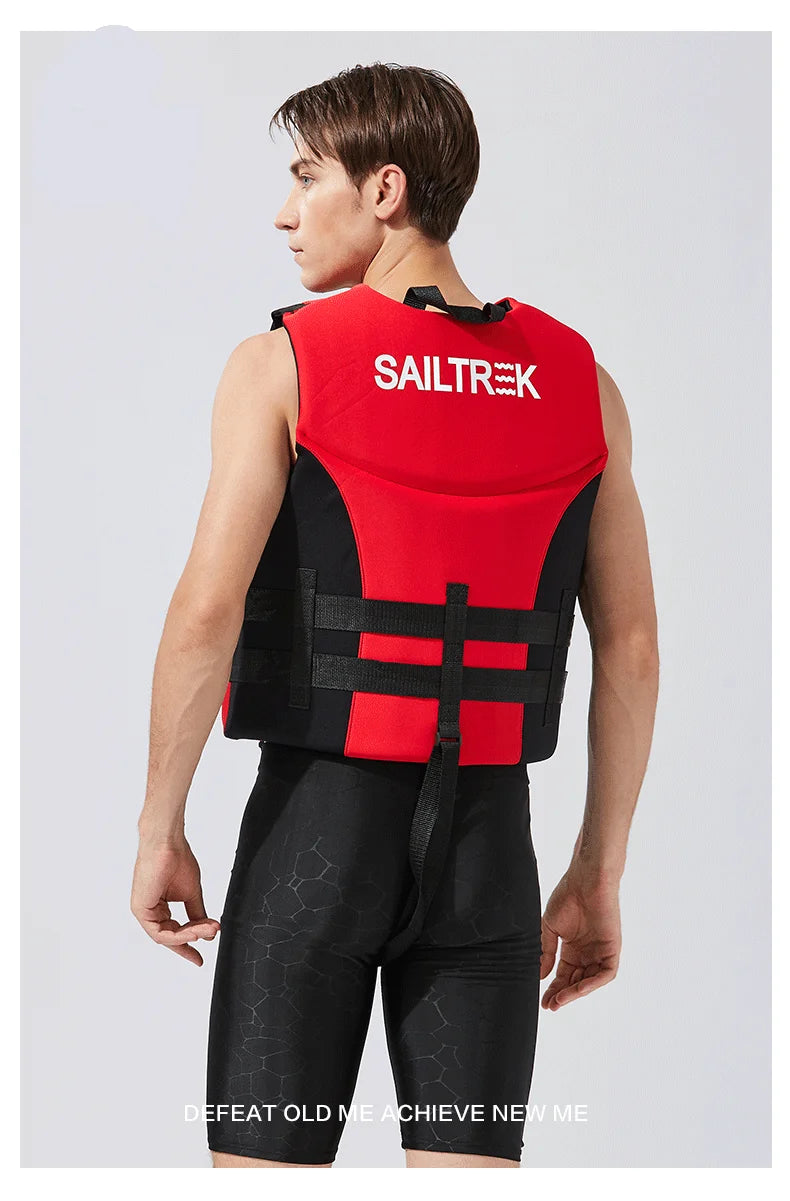 Life Vest for Adults Kayak KiteSurf Jet Ski Life Jacket Motorboats Raft Rescue Swim Drifting Boat Wakeboard Fishing Life Jackets