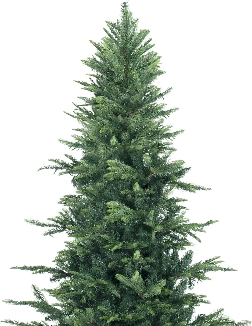 9ft Nordic Christmas Tree, 2106 Branch Tips, 1100 Warm Lights, Metal Stand