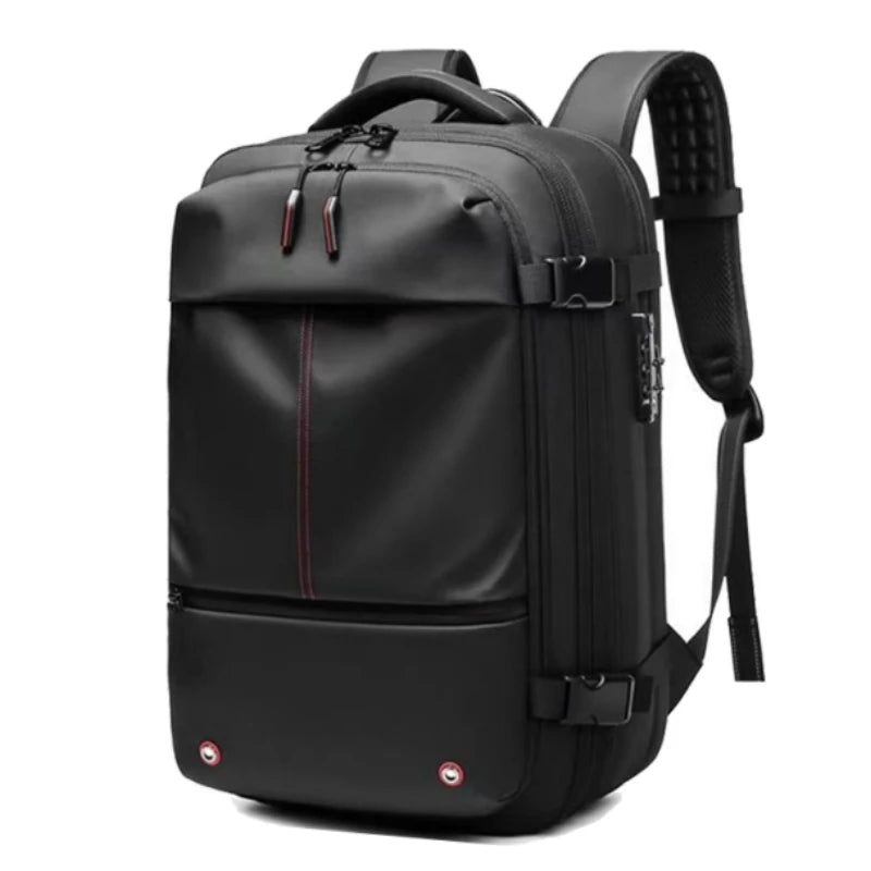 Men Travel Backpack vacuum compression 17 inch Laptop Backpack Business Large Capacity school Backpack Expanded Hiking backpack