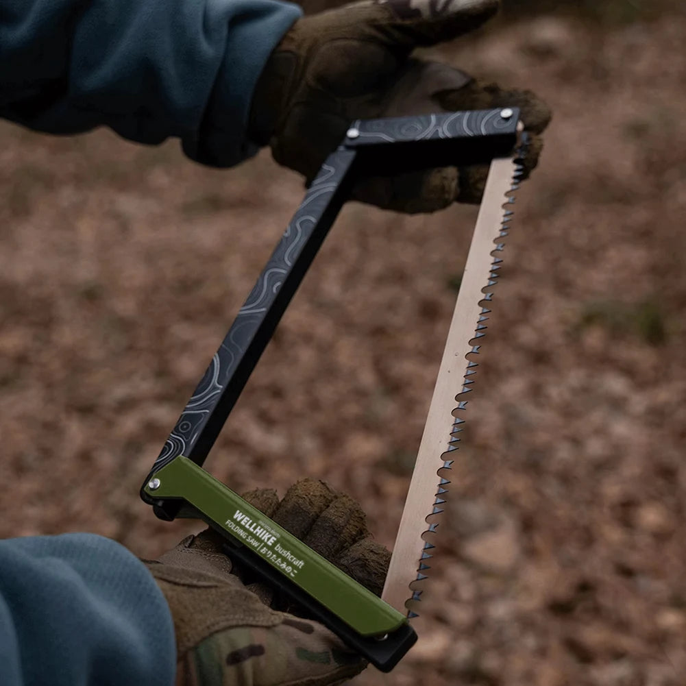 Folding Saw with Storage Bag Cutting Tree Hand Saw Multifunctional Handsaw Outdoor Hiking Survival Tools