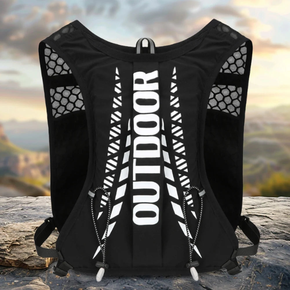 5L Ultralight Storage Knapsack Large Capacity Hiking Nylon Pouch Lightweight Running Bag Marathon Cross-Country Running Backpack
