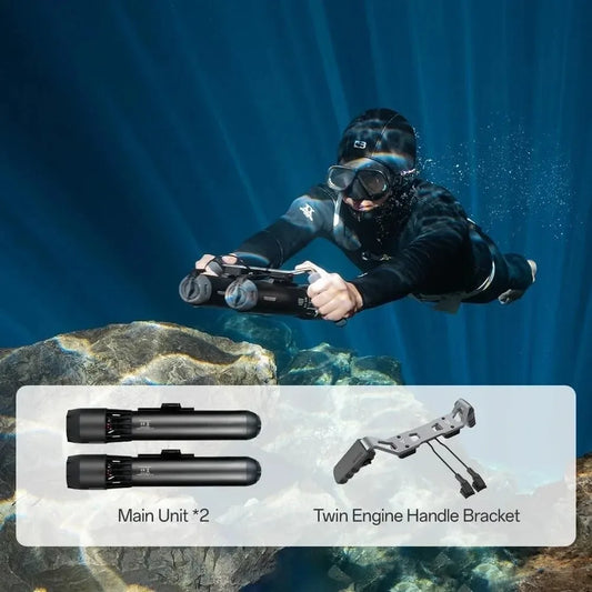 Underwater Scooters-Upgraded Subnado Underwater Scooter of 1PCS Main Unit, Water Scooter, Underwater Scooter for Pool