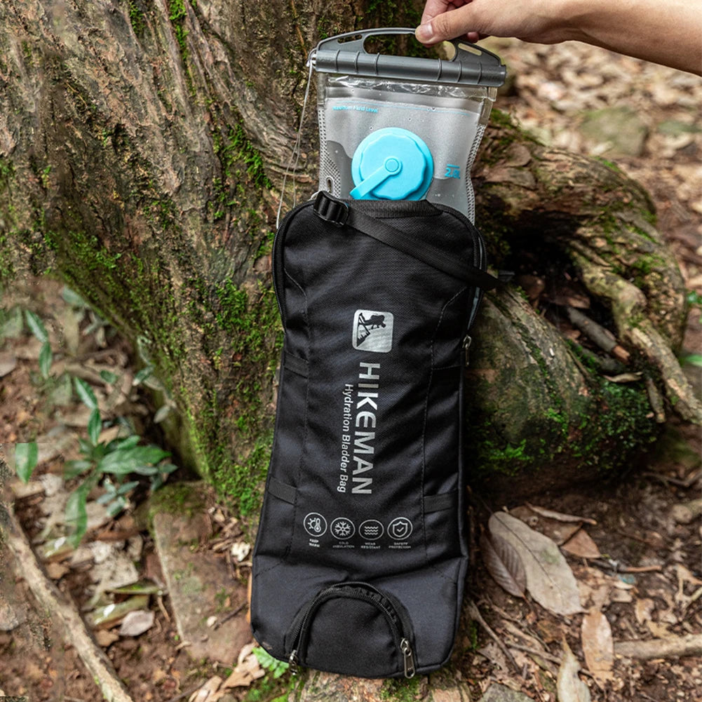 Hydration Bladder Insulation Sleeve for 1-2L & 2-3L Water Bladder Protective Insulated Sleeve for Hiking Cycling Camping Skiing