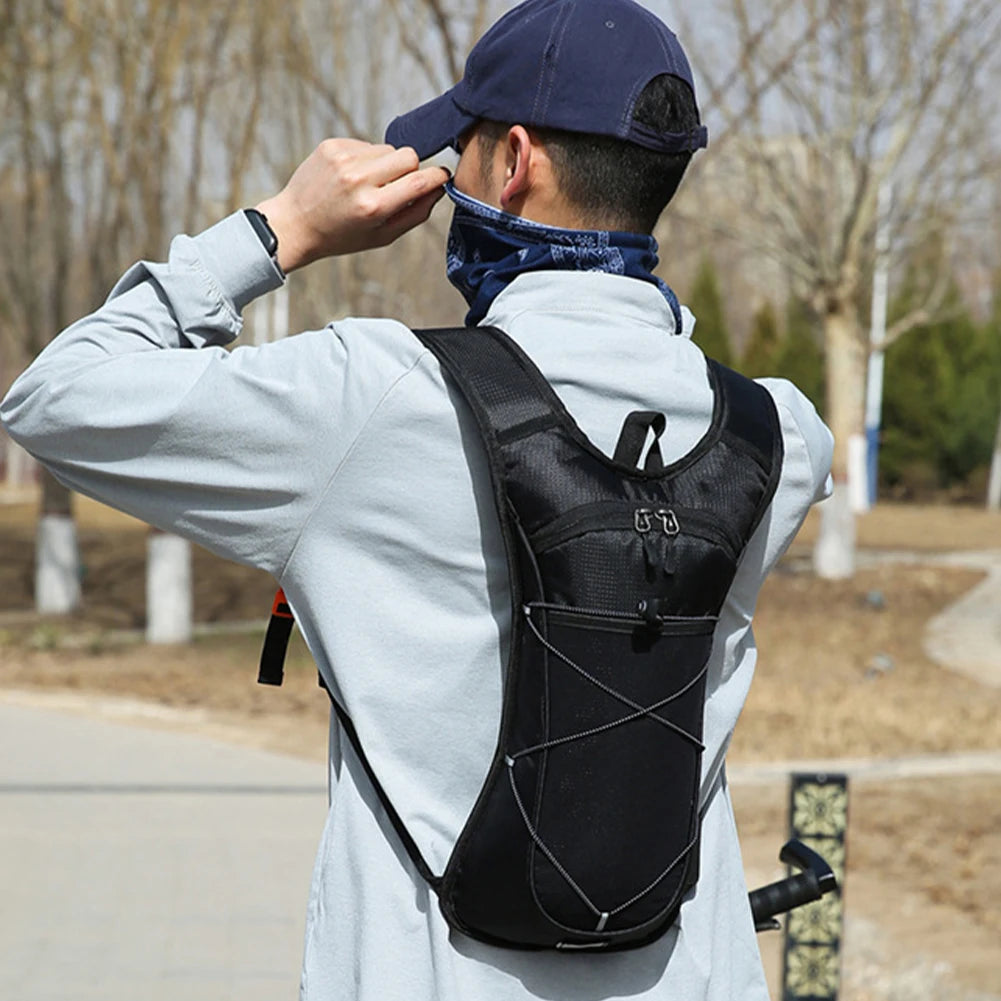 Hydration Backpack Water Backpack Waterproof Cycling Hydration Bag Large Capacity Hiking Water Pack for Running Cycling Climbing