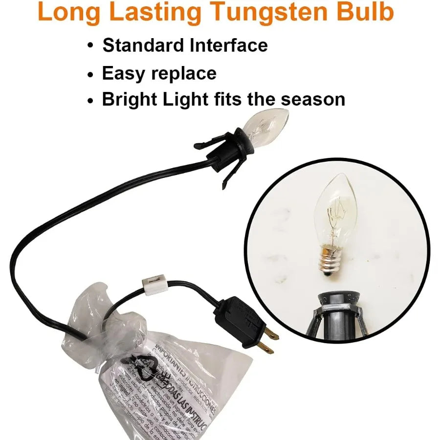 Halloween Jack o Lanterns Light Up Pumpkin Decorations with LED Bulb for Indoor and Outdoor Use 16in Large Lighted Pumpkin Deco