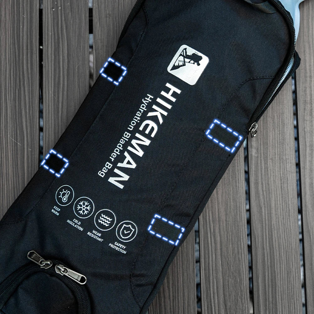Hydration Bladder Insulation Sleeve for 1-2L & 2-3L Water Bladder Protective Insulated Sleeve for Hiking Cycling Camping Skiing