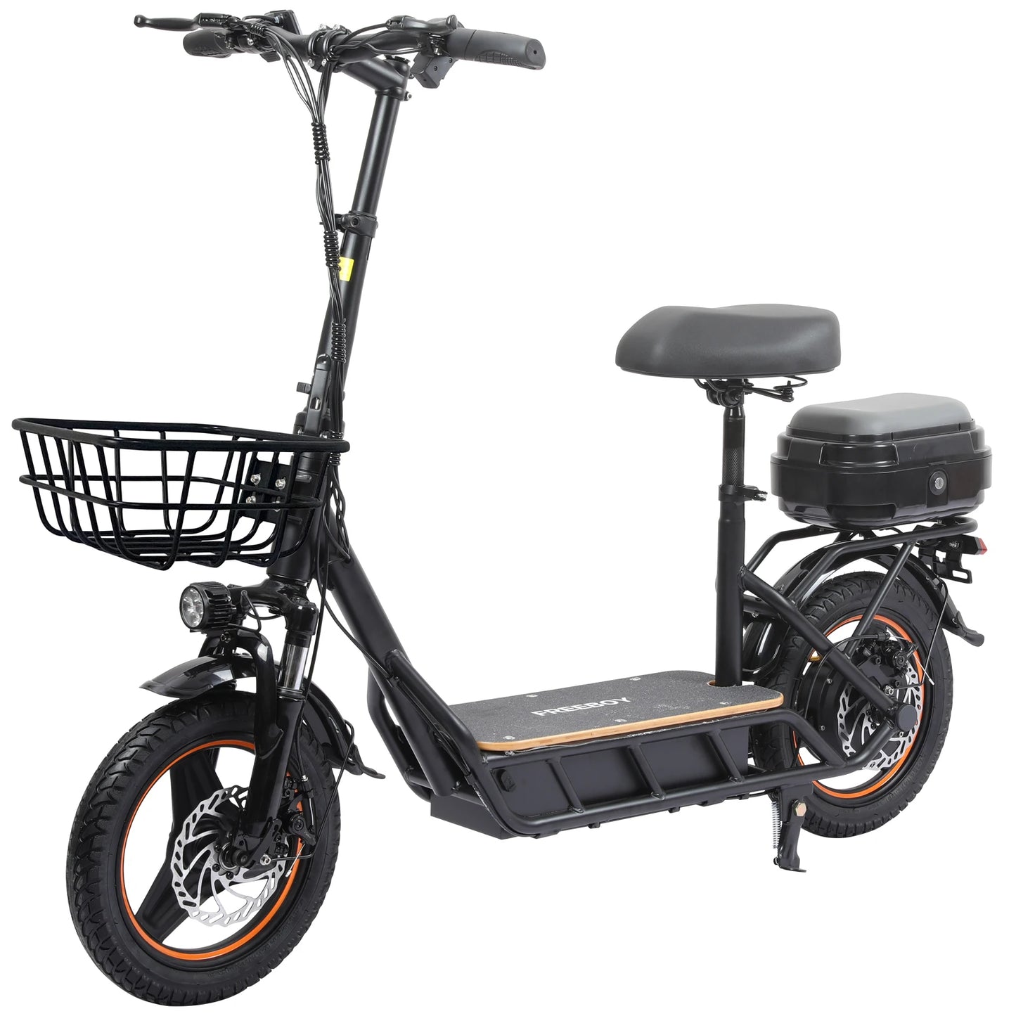 Electric Scooter  for Adults, 750W Motor Power, 48V 18Ah Battery, Load 330Lbs, Commuter Scooter with Box