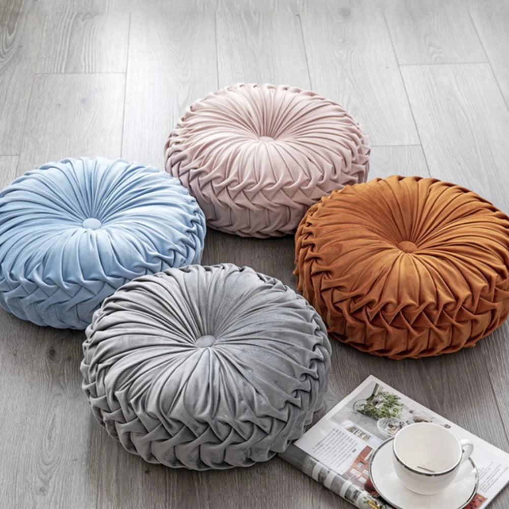 Nordic Ins Style Waist Office Pillow Creative Handmade Sofa Bedside Cushion Floor Pillowcase Thanksgiving Pumpkin Pillows