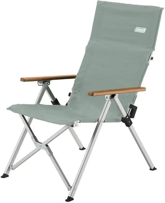 Coleman Living Collection Lightweight Camp Chair with 3-Position Reclining Sling, Premium Outdoor Furniture