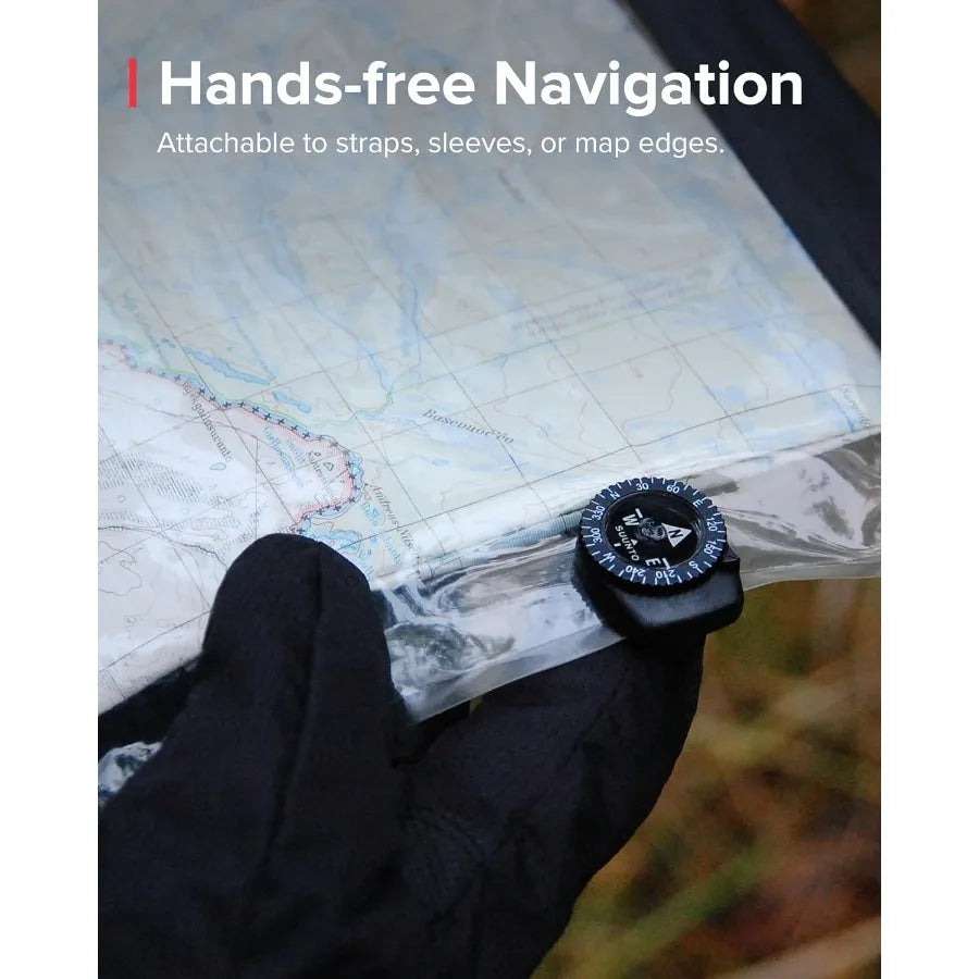 Multifunctional Compass for Northern Hemisphere: Compact Waterproof Navigation Tool Ideal for Hiking Outdoor Adventures and Sur
