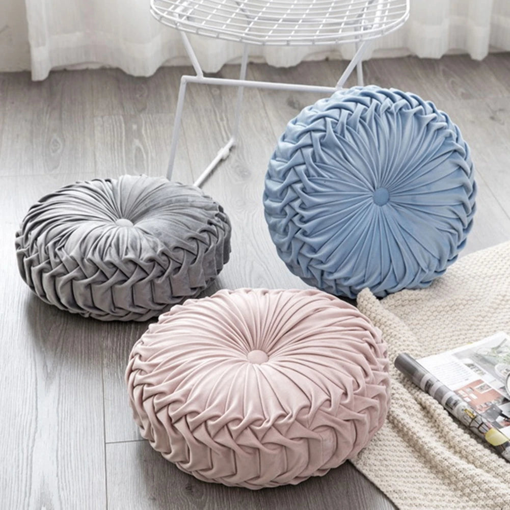 Nordic Ins Style Waist Office Pillow Creative Handmade Sofa Bedside Cushion Floor Pillowcase Thanksgiving Pumpkin Pillows