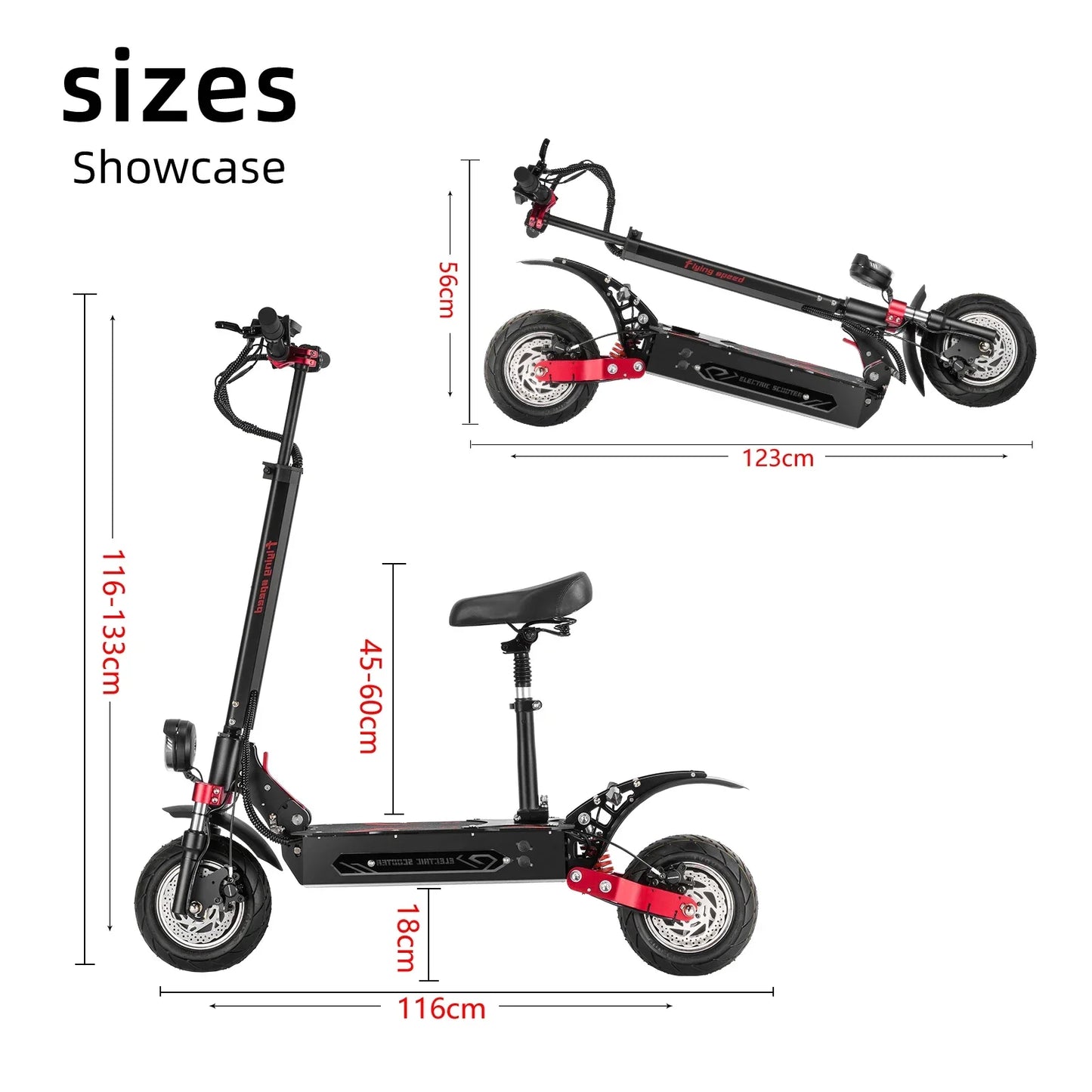 BOYUEDA Q7Pro Max E-Scooter 3200W Dual Motor 52V28AH Battery NFC Activated App Control Escooter Silent Tires Electric Scooter