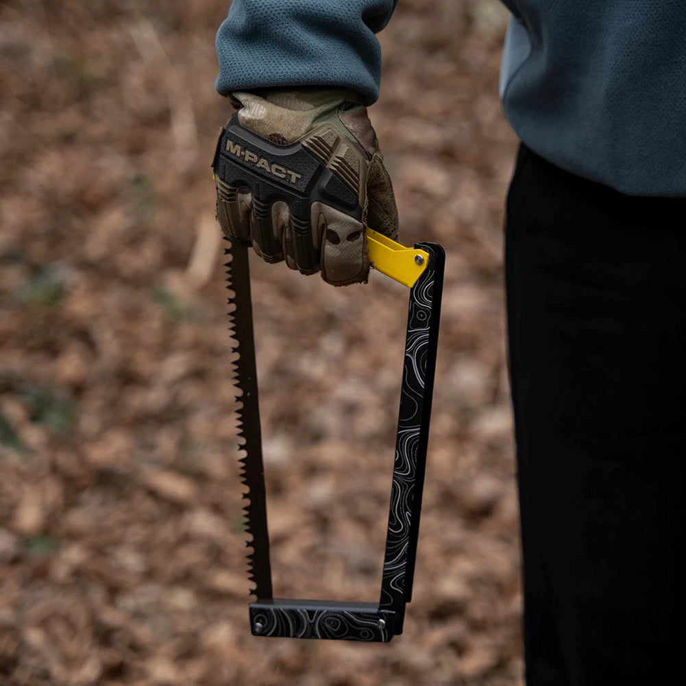 Folding Saw with Storage Bag Cutting Tree Hand Saw Multifunctional Handsaw Outdoor Hiking Survival Tools