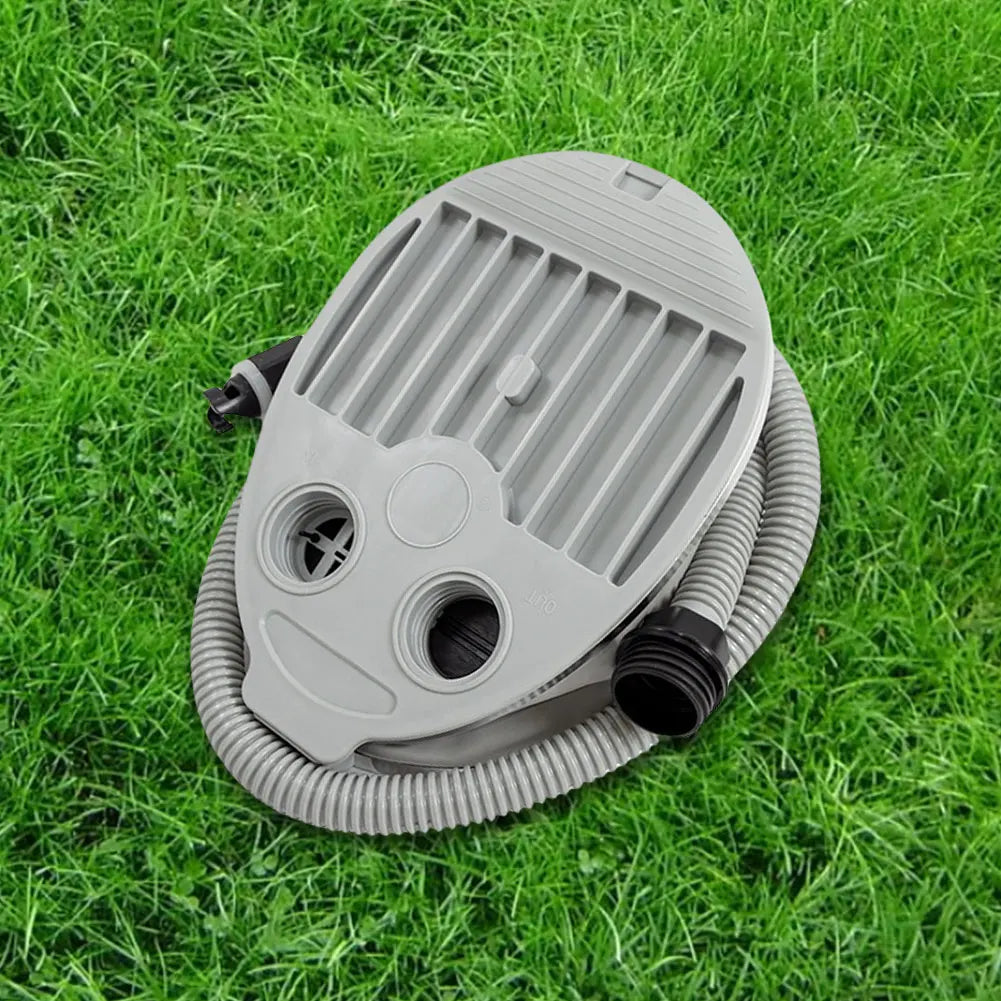 5L Boat Foot Pump High Volume High Pressure Foot Pump Portable Inflatable Air Pump for Inflatable Boats Beds Swimming Rings