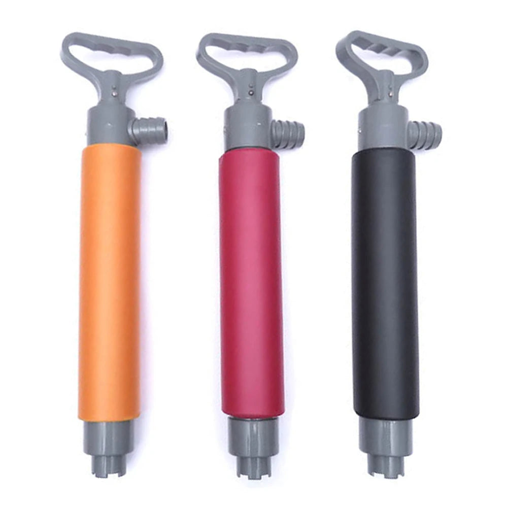 Multipurpose Kayak Manual Pump Non-slip Canoe Floating Hand Bilge Pump Leak-proof for Survival Rescue Supplies