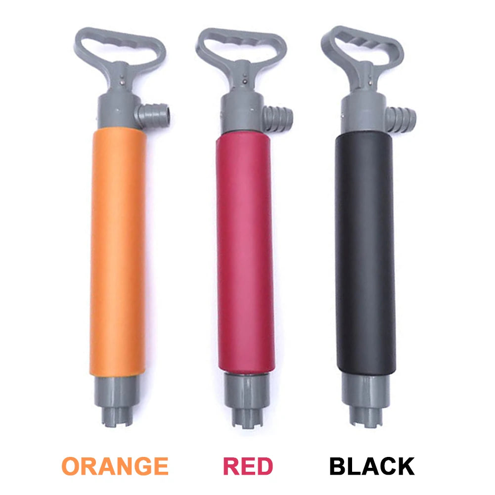 Multipurpose Kayak Manual Pump Non-slip Canoe Floating Hand Bilge Pump Leak-proof for Survival Rescue Supplies