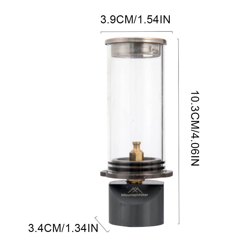 Camping Gas Lantern Tent Night Light Multi-Function Butane Gas Light Lantern Windproof Gas Candle Light for Camping Picnic