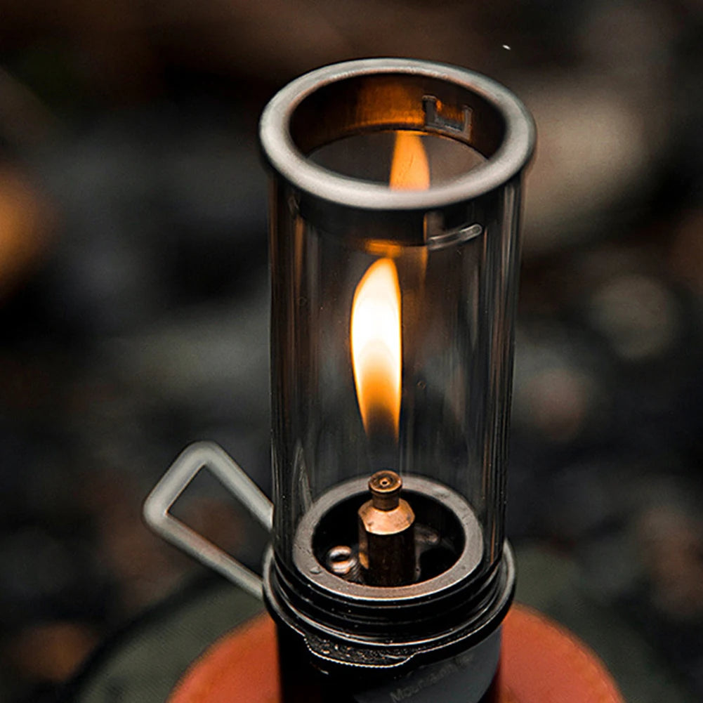 Camping Gas Lantern Tent Night Light Multi-Function Butane Gas Light Lantern Windproof Gas Candle Light for Camping Picnic