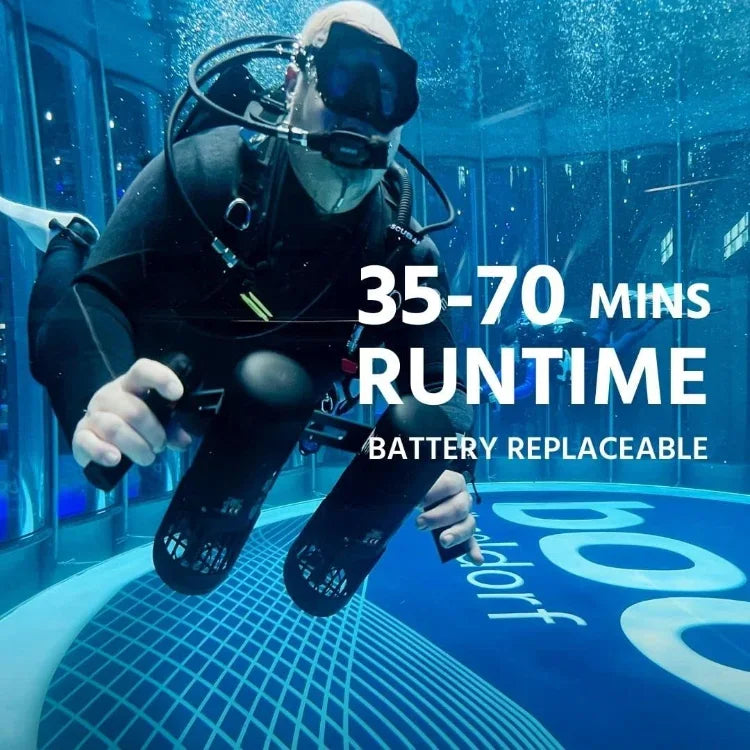 HOT Underwater Scooter S1 Pro, 3 Speed Adjustments, Max Speed 6.5km/h ，Modular Sea Scooter with Action Camera Mount, 40M Dept